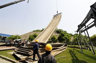 電除塵器改造現(xiàn)場